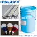 Single part neutral high temperature silicone sealant for lamp